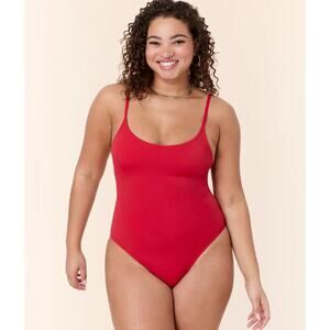 Andie Amalfi One Piece Swimsuit in Cherry Red